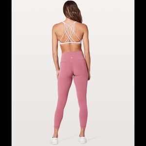 lululemon align pant ll 25” moss rose size 2